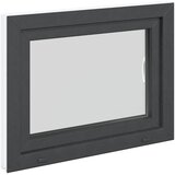  Prozor za podrum RISOR 60 x 100 cm PVC i staklo Antracit | Eponuda.com