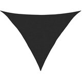  Jedro za zaštitu od sunca 160 g/m² crno 3 x 3 x 4,2 m HDPE | shoptok.hr