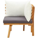 Kutna vrtna sofa od masivnog bagremovog drva s jastucima | shoptok.hr