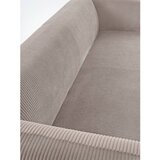 Jotex Sivo-bež sedežna garnitura iz rebrastega žameta 234 cm Everman – | Shoptok.si