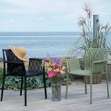 House Nordic Crne plastične vrtne stolice u setu 2 kom Tulsa – | shoptok.hr