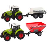  Set za igru poljoprivredni traktor + 2 poljoprivredna stroja | Shoptok.si