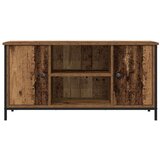 TV Omara Stari Les 100x40x50 cm Inženirski Les in Jeklo | Shoptok.si