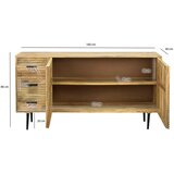 Livetastic ŠIROKA KOMODA, rjava | Shoptok.si