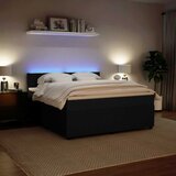  Krevet s oprugama i madracem crni 180x200 cm baršunasti | shoptok.hr