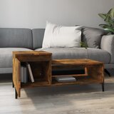  Stolić za kavu boja hrasta 100x50x45 cm konstruirano drvo | shoptok.hr