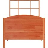 vidaXL Krevet s regalom za knjige bez madraca 75 x 190 cm od borovine | shoptok.hr