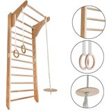  Lesena Gimnastična Stenska Lestev s Pripomočki, (5000068393) | Shoptok.si