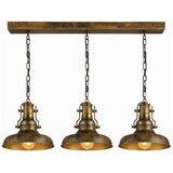  Brilagi - Luster na lancu PYRONIC 3xE27/40W/230V bronza/patina | Eponuda.com