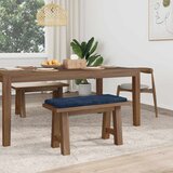  Jastučić za klupu Plišani kord Mornarsko plava Dubina 35 cm | shoptok.hr