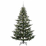  Umjetno božićno drvce s kuglicom 240 cm 300 LED lampica | shoptok.hr