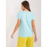 BASIC Feel Good T-shirt-RV-TS-9648.98-mint | Shoptok.si