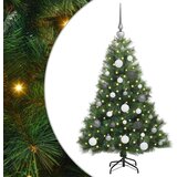 vidaXL Umjetno božićno drvce s stalakom Zelena 120 cm PE i PVC | shoptok.hr