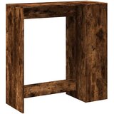 Barski stol s držačima boja hrasta 101x40x103,5 cm drveni | shoptok.hr