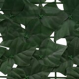  Zaslon za balkon s lišćem Tamnozelena 400 x 100 cm | shoptok.hr
