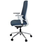 MID.YOU Vrtljivi Stol Chiaro T4 White, Modra | Shoptok.si