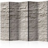  Paravan u 5 dijelova - Brick Wall: Minimalism II [Room Dividers] 225x172 Cijene