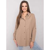 ex moda Shirt-EM-KS-004.42-dark beige Cijene