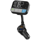Bluetooth 5.0 avto FM oddajnik MP3 3x USB 3.0 12-24V microSD, (20373231)