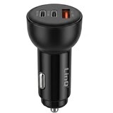 LINQ Avtopolnilec 60W z 2 USB-C PD 30W in USB-A QC 3.0, Črna, (5000497802) Cene