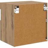  zidni ormar s LED svjetlima Umjetnički hrast 40 x 30 x 40 cm | shoptok.hr