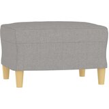  Stolček za noge svetlo siv 60x50x41 cm blago, (20983897) | Shoptok.si