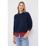 Pepe Jeans Pulover ženski, mornarsko modra barva | Shoptok.si