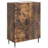  Strani šal Dimljen hrast 66 x 34,5 x 89,5 cm Inženirski les, (5000217558) | Shoptok.si
