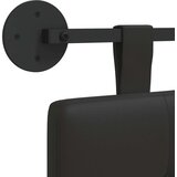  Držeće uzglavlje Zidne Lažna koža - Crna 180 cm bez LED | shoptok.hr