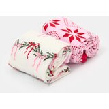 Sinsay Pamučne čarape s božićnim motivom 2 pack | shoptok.hr