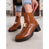 Resti Women's ankle boots with low heels Ewios Cene