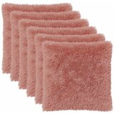  Presvlaka za jastuk 6 pcs HEERLEN Ružičasta 80 x 80 cm PV flis Cijene