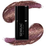Semilac UV Hybrid Galaxy Flash gel lak za nohte z uporabo UV/LED lučke odtenek 823 Meta Rose 7 ml | Shoptok.si