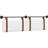  Držeće uzglavlje Zidne Bijeli 170 x 55 x 5 cm Antikni PU - Bijeli 160 cm bez LED | shoptok.hr