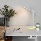  LED RGBW prigušiva stona lampa sa bežičnim punjenjem LED/7W/5V USB bela | Eponuda.com