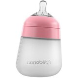 NANOBEBE silikonska bočica Flexy 270ml - Roza pink 1012114 | shoptok.hr
