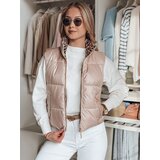 DStreet Krótka kamizelka damska dwustronna CHIPUFF różowa | Shoptok.si