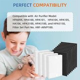 INORCO HPA100 nadomestni filtri za čistilec zraka, združljivi s HPA100, HPA094, HPA104, HPA105, HPA3100, HPA5100, (21873373) | Shoptok.si