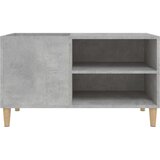 vidaXL Omarica za gramofonske plošče betonsko siva 84,5x38x48 cm les | Shoptok.si