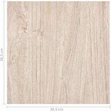  Podne daske 55 pcs Svijetlosmeđa 5 11 m² PVC - bijela i boja drva | shoptok.hr