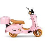  Licencirani motor na akumulator Vespa XW-05 35W - roza Slike
