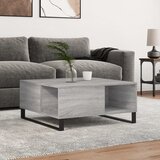  Stolić za kavu boja sivog hrasta 80x80x36,5cm konstruirano drvo | shoptok.hr