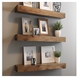 Hanah home Raf274 wooden decorative wooden wall shelf | Eponuda.com