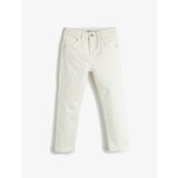 Koton Jeans Comfortable Cut Pocket Cotton - Mom Jean Cene'.'