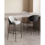 Kave Home Crna/siva barska stolica (visine sjedala 77 cm) Eamy – | shoptok.hr