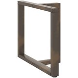  Noge jedilne mize v obliki črke T 2 kosa 90x35x(72-73) cm jeklo, (21828692) | Shoptok.si