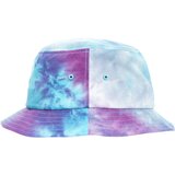 Flexfit Festival Print Bucket Hat Purple Turquoise Cene