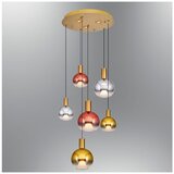 Opviq luster Luccas 2848-6A-20, LED 47 W, zlatni | Eponuda.com