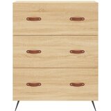  Visoka komoda hrasta sonome 69,5x34x180cm od konstruiranog drva | shoptok.hr