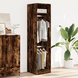  Ormar boja dimljenog hrasta 50x50x200 cm od konstruiranog drva | shoptok.hr